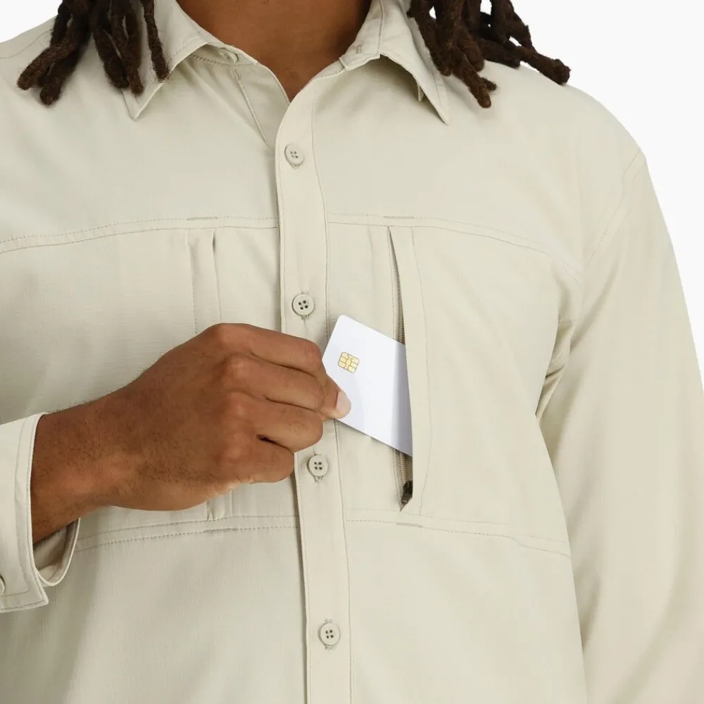 Heren Royal Robbins Expedition III L/S Shirt M