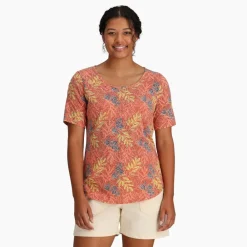DAMES Royal Robbins Featherweight scoop tee w