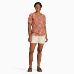 DAMES Royal Robbins Featherweight scoop tee w