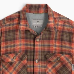 Heren Royal Robbins Snowcap lined flannel l/s