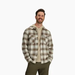 Heren Royal Robbins Snowcap lined flannel l/s