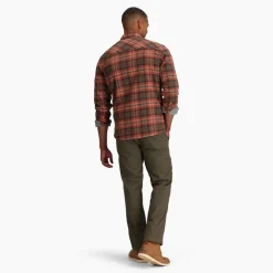 Heren Royal Robbins Snowcap lined flannel l/s