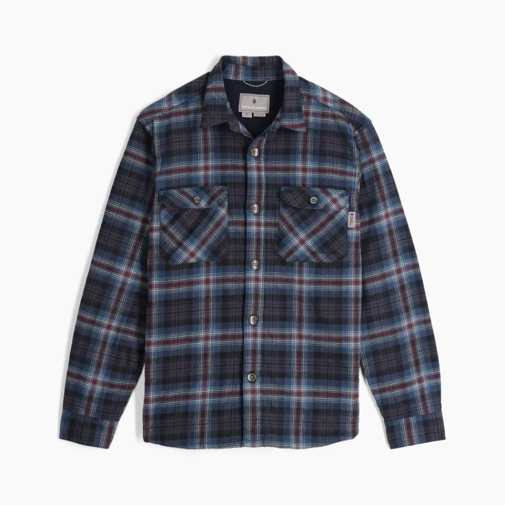 Heren Royal Robbins Snowcap lined flannel l/s