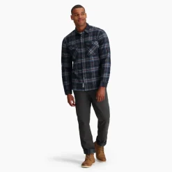 Heren Royal Robbins Snowcap lined flannel l/s