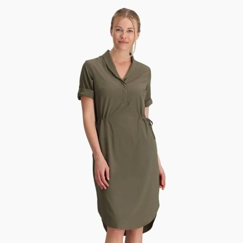 DAMES Royal Robbins Spotless traveler dress S/S w