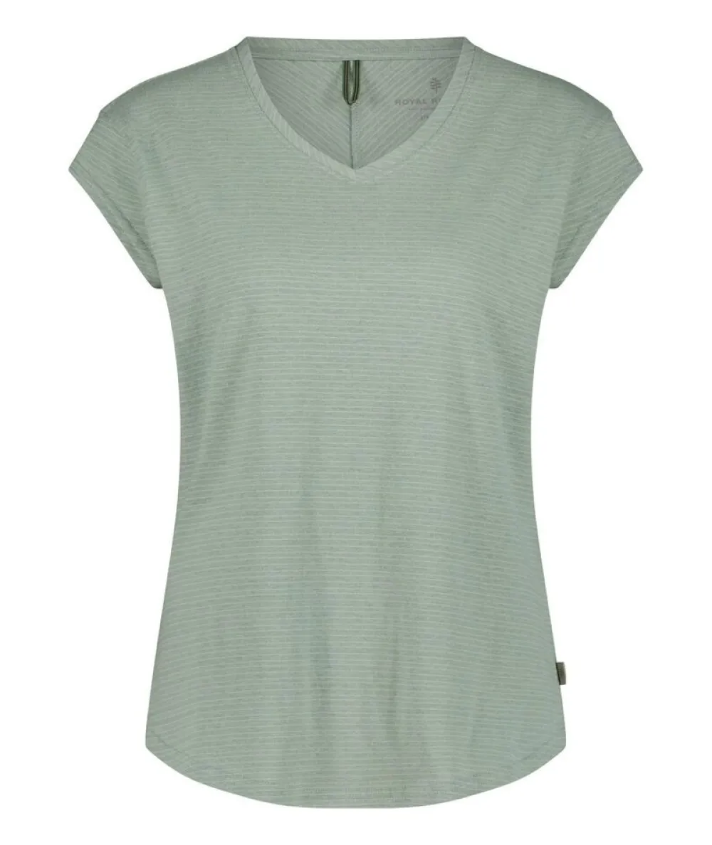 DAMES Royal Robbins Vacationer V-Nk s/s
