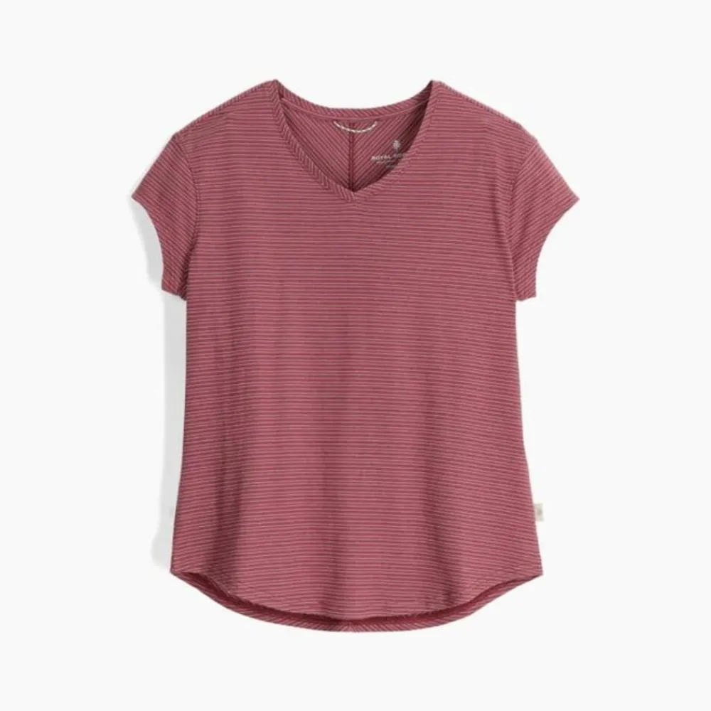 DAMES Royal Robbins Vacationer V-Nk s/s