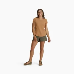 DAMES Royal Robbins Vacationer V-Nk s/s