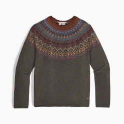 DAMES Royal Robbins Westlands fairisle crew