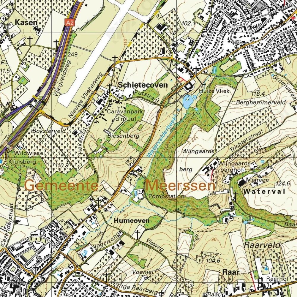 Topografische Dienst Nederland Topografische kaart 29C Oldenzaal