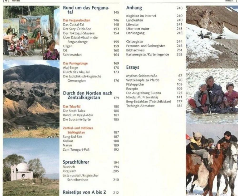 Trescher Verlag Reiseführer Kirgistan - reisgids Kirgizië
