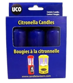 UCO citronella kaarsen voor lantaarn 3 stuks