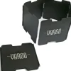 Vargo Aluminium Windscherm Zwart