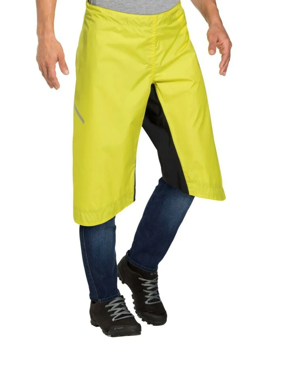 Heren VAUDE Bike Chaps - korte fietsregenbroek