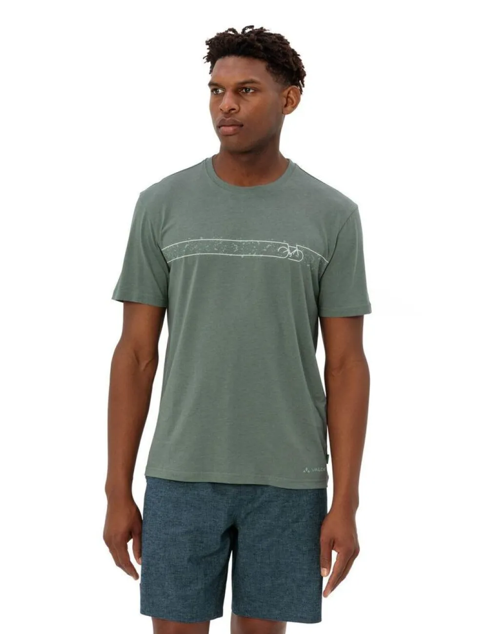 Heren VAUDE Cyclist T-shirt V