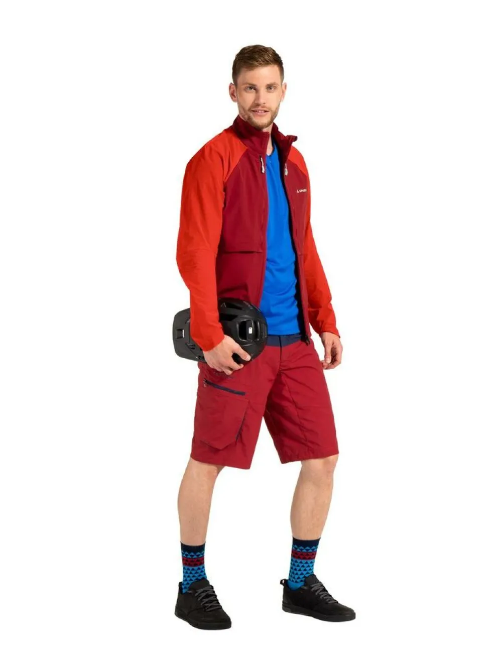 Heren VAUDE Moab ZO jacket - fietsjack met afitsbare mouwen