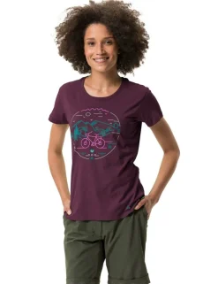 DAMES VAUDE Wo cyclist T-shirt V