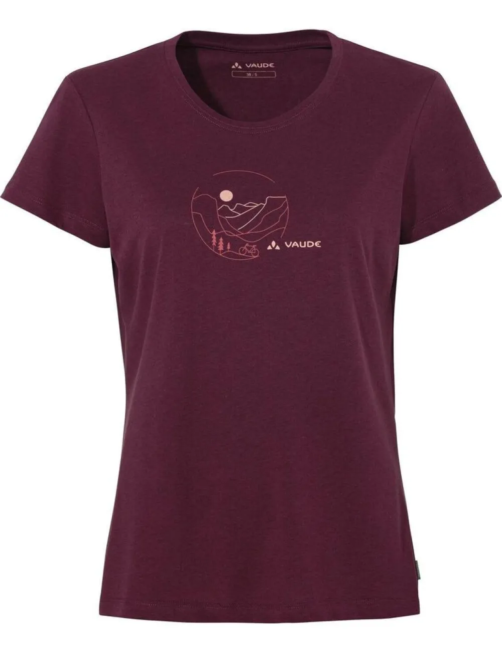 DAMES VAUDE Wo cyclist T-shirt V