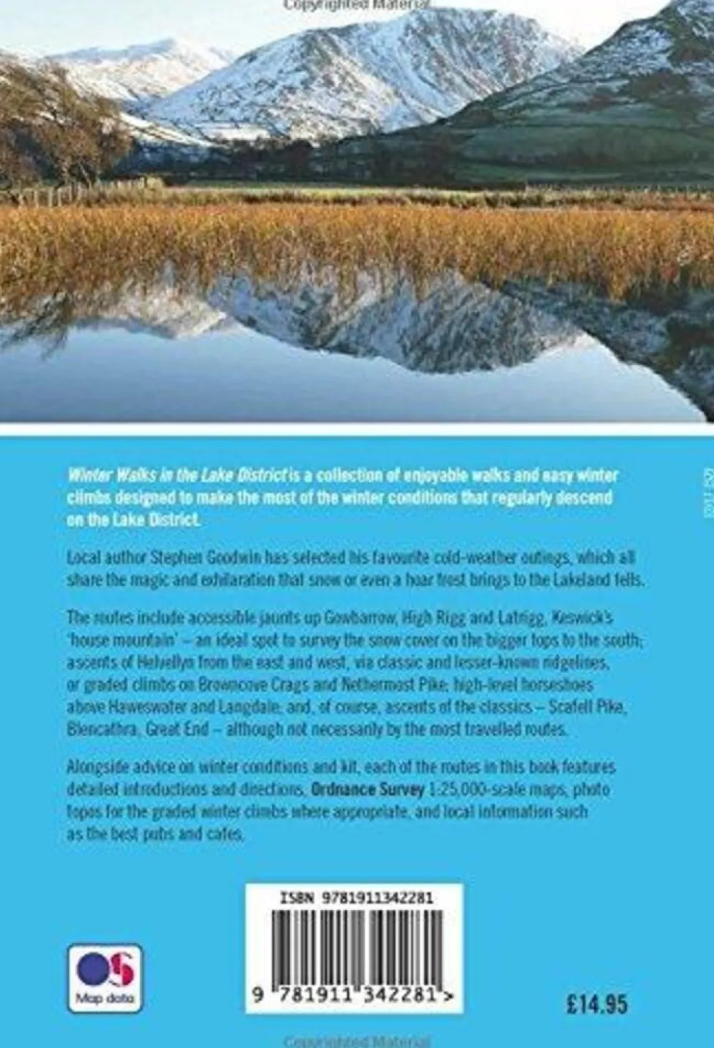 Vertebrate Publishing Wandelgids Winter Walks in the Lake District