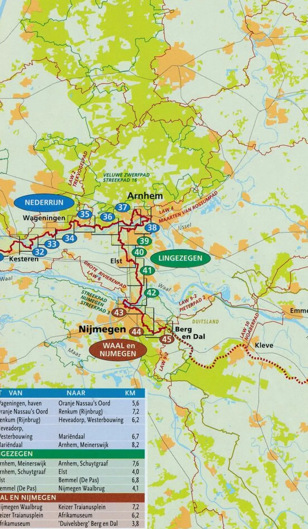 Wandelplatform LAW Wandelgids LAW 16 Romeinse Limespad