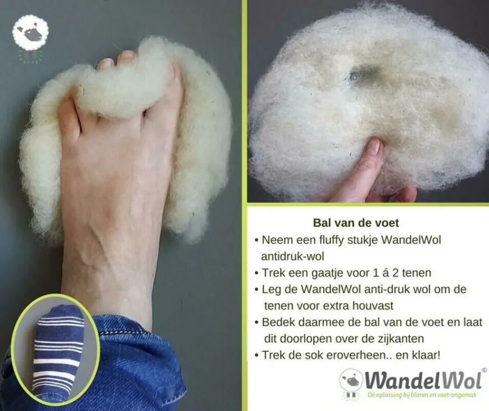 wandelwol 10 gram